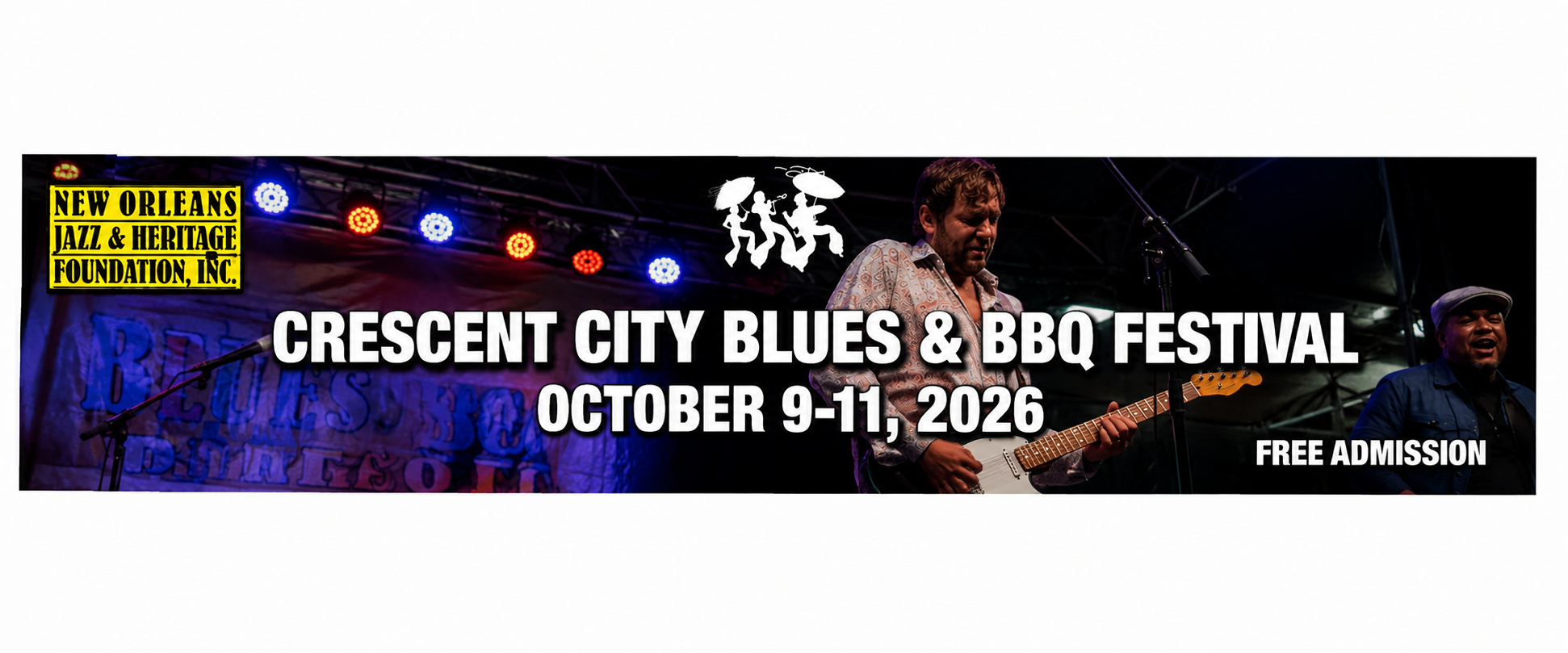 Crescent City Blues & BBQ Festival 2026 
