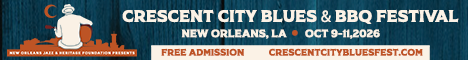 Crescent City Blues & BBQ Festival 2026 