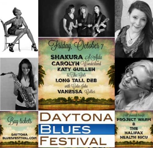 Read more about the article Women in blues will open the Daytona Blues Festival Friday, October 7