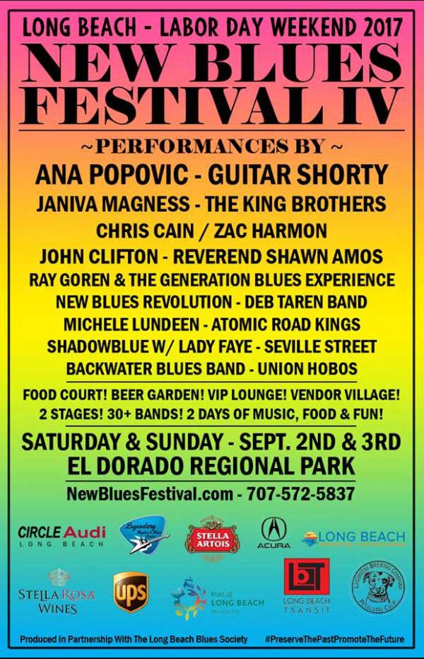 New Blues Festival IV This Weekend Sept 2-3 in Long Beach - Blues ...