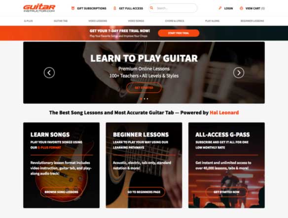Get Free Blues Guitar Lessons and Save 20% at GuitarInstructor.com ...