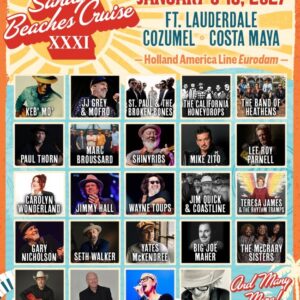 The Sandy Beaches Cruise Returns In 2027 w/ Initial Lineup - Book Your Cabin Before It Sells Out