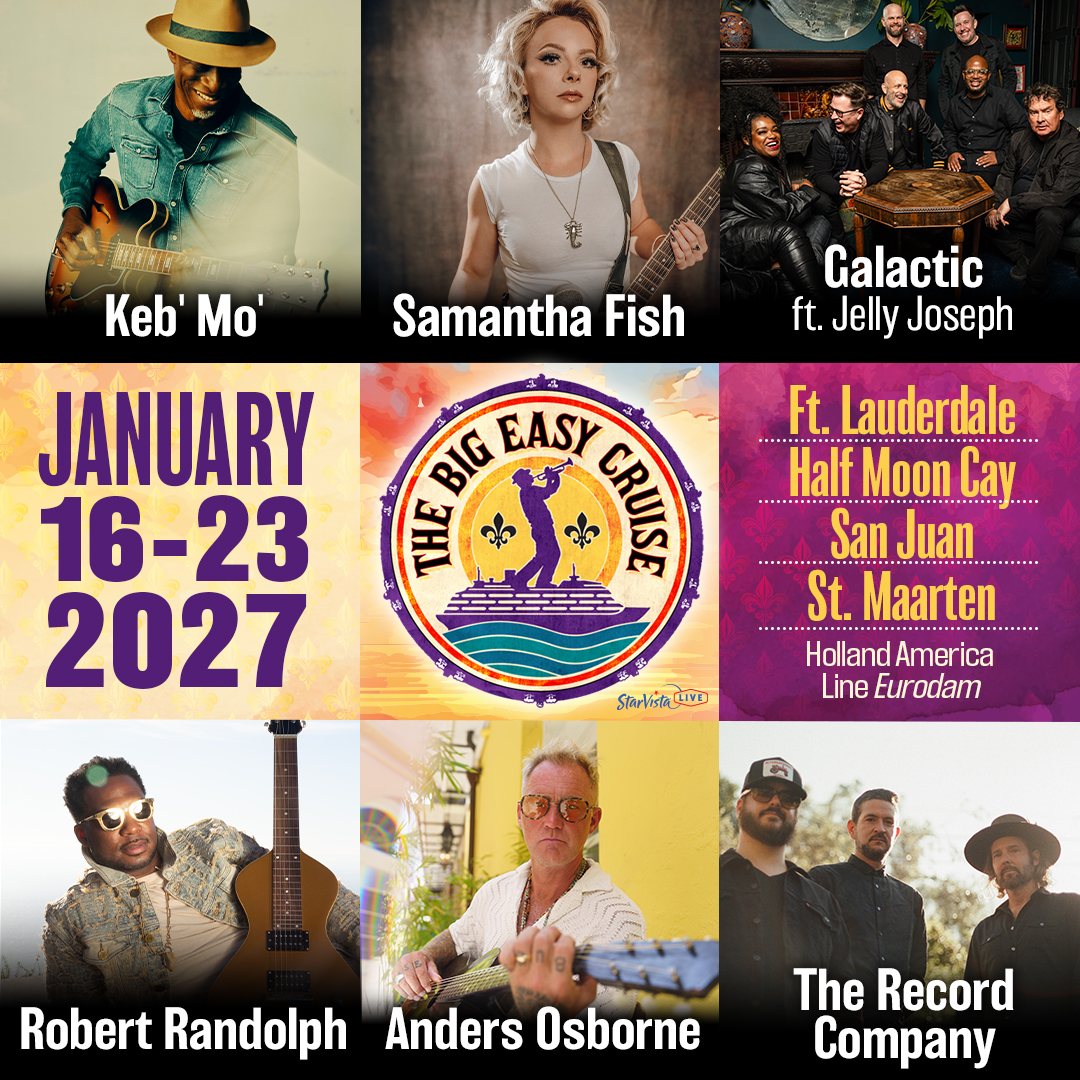 You are currently viewing The 2027 Big Easy Cruise is already over 80% sold! BOOK NOW w/ special code from Blues Festival Guide