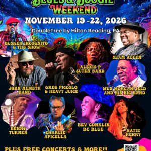 Busker Incognito Blues & Boogie Weekend November 19- 22, 2026 in Reading, PA